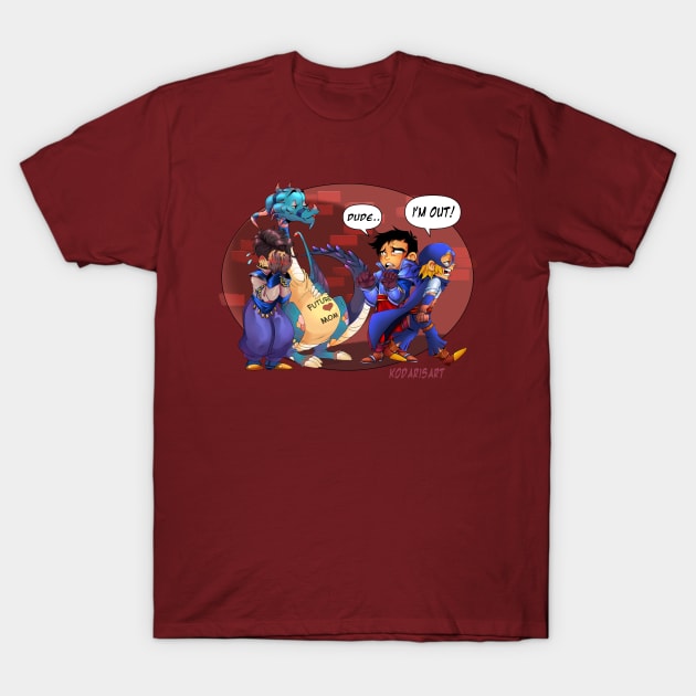 Pregnant Dragon! T-Shirt by masciajames